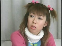 Japan teen loves to sucking that huge dog cock